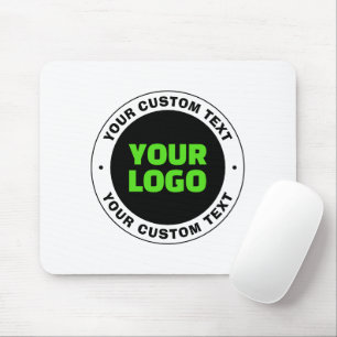 Tapis De Souris Ajoutez votre propre logo d'entreprise ou design t