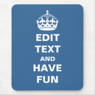 Tapis De Souris Ajoutez votre propre texte ici !