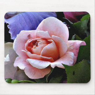 Tapis De Souris AK- Mousepad rose sensible