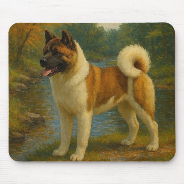 Tapis De Souris Akita (Devant)
