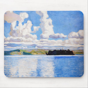 Tapis De Souris Akseli Gallen-Kallela - Cloud Towers