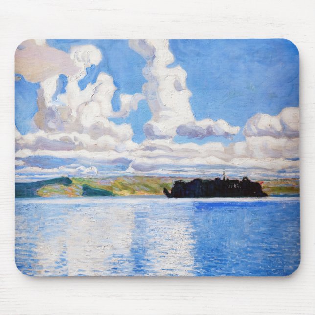 Tapis De Souris Akseli Gallen-Kallela - Cloud Towers (Devant)