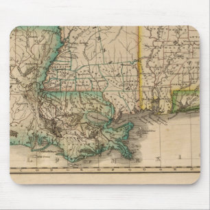 Tapis De Souris Alabama, Mississippi, Louisiane