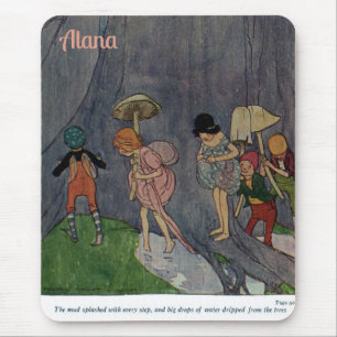 Tapis De Souris ALANA~ Vintage~ Clara Judson ~ Fleurs ~ Fleurs ~