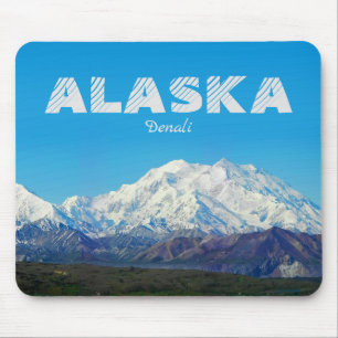 Tapis de souris Alaska Cadeau souvenir Mont Denali