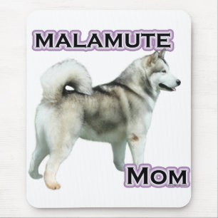 Tapis De Souris Alaskan Malamute Maman 4