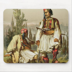Tapis De Souris Albanais, mercenaires dans l'armée de tabouret,