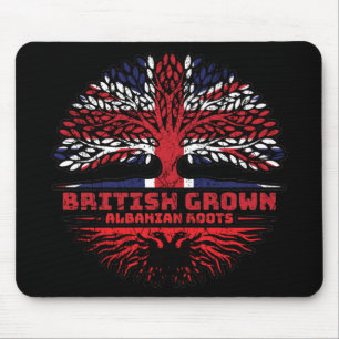 Tapis De Souris Albanian Albania Uk United Kingdom