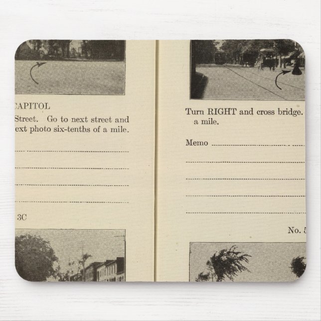 Tapis De Souris Albany, NY (Devant)