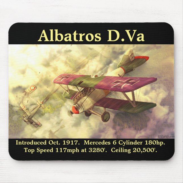 Tapis De Souris Albatros D.Va (Devant)