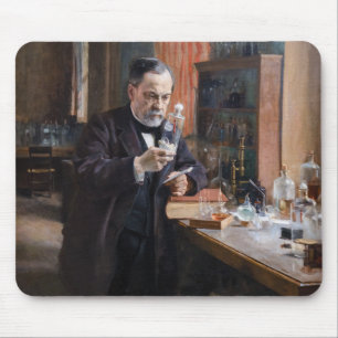 Tapis De Souris Albert Edelfeue - Portrait de Louis Pasteur
