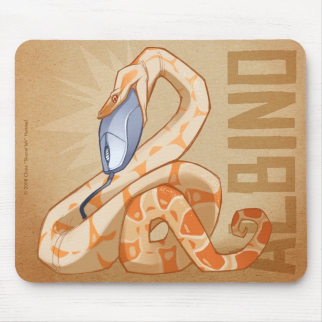 Tapis De Souris Albinos BCI Mousepad (Devant)