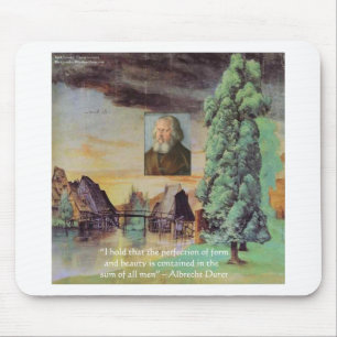 Tapis De Souris Albrecht Durer "Somme de l'Homme" Citations de Sag