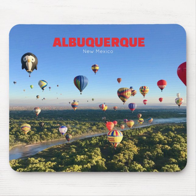 Tapis De Souris Albuquerque Nouveau-Mexique (Devant)