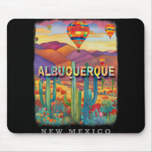 Tapis De Souris Albuquerque Nouveau-Mexique Nm Oasis du désert Sd3