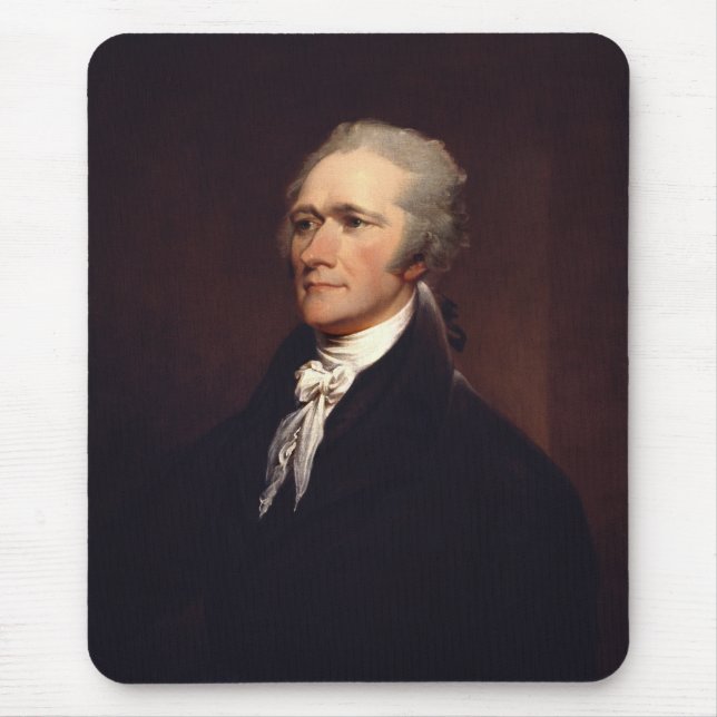Tapis De Souris Alexander Hamilton : père fondateur des États-Unis (Devant)