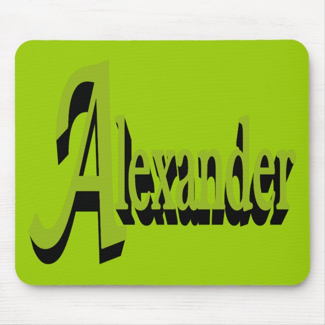 Tapis De Souris Alexander Mousepad (Devant)
