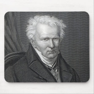Tapis De Souris Alexander von Humboldt, gravé par C. Cook