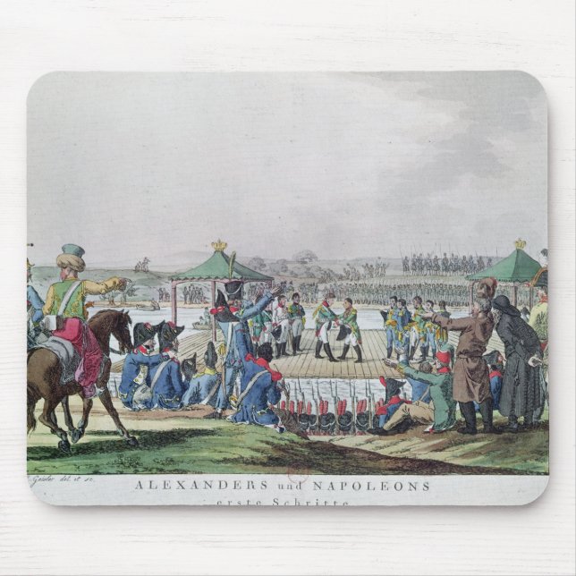 Tapis De Souris Alexandre I et napoléon (Devant)