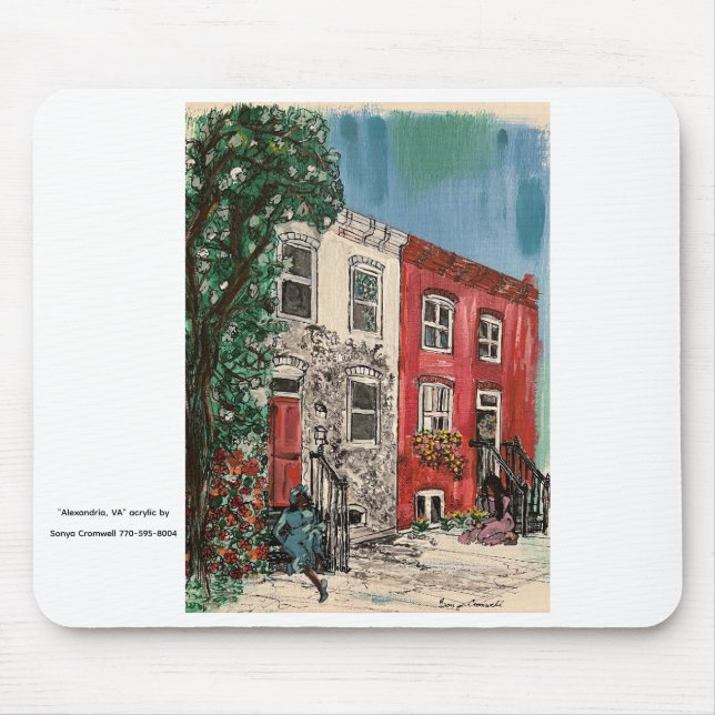 Tapis De Souris Alexandria, VA (Devant)