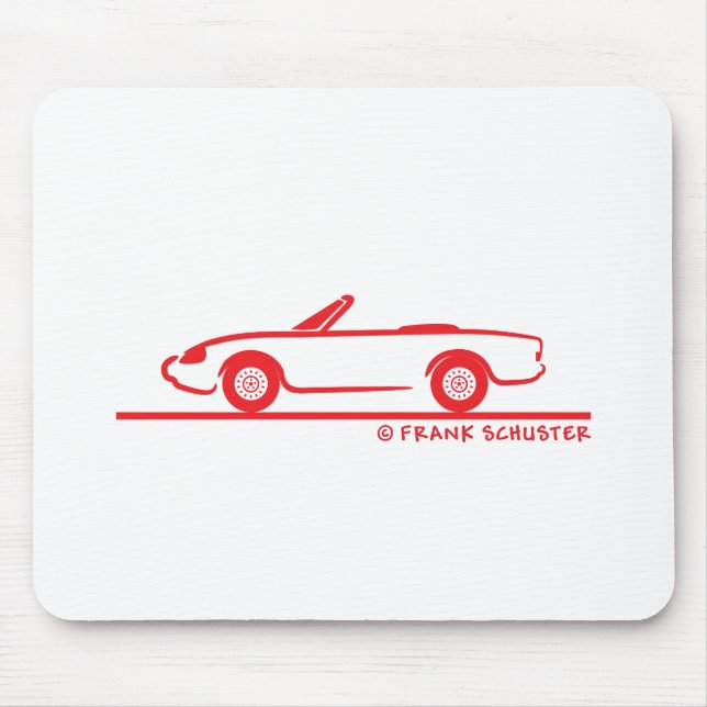 Tapis De Souris Alfa Romeo Spider Duetto (Devant)
