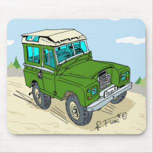 Tapis De Souris AlfombrillaLRoverSerieII235197