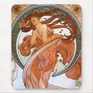 Tapis De Souris Alfons Mucha : Danse