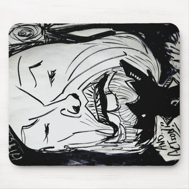 Tapis De Souris Alfred Hitchcock Mousepad by J. Gatsby Original  (Devant)