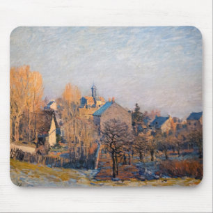 Tapis De Souris Alfred Sisley - Frosty Morning in Louveciennes