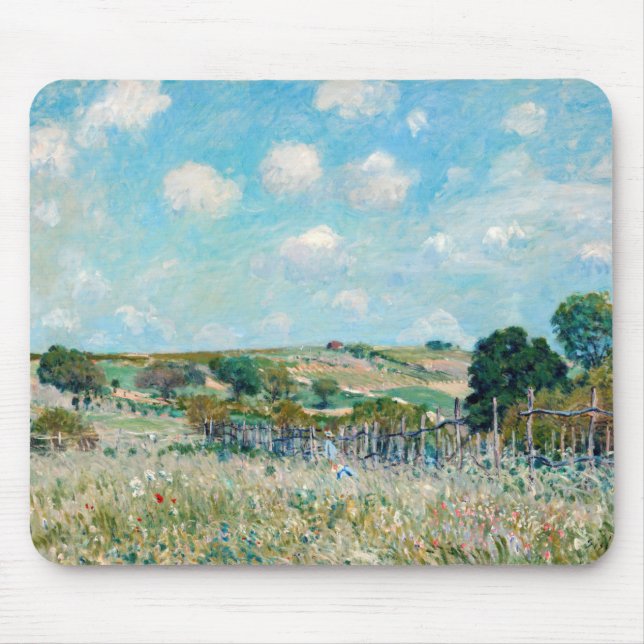 Tapis De Souris Alfred Sisley - La Prairie (Devant)