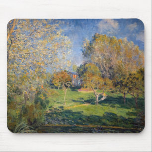 Tapis De Souris Alfred Sisley - Le Jardin de Hoschede, Montgeron