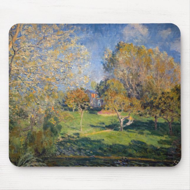 Tapis De Souris Alfred Sisley - Le Jardin de Hoschede, Montgeron (Devant)