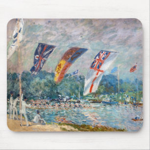 Tapis De Souris Alfred Sisley - Regatta à Molesey