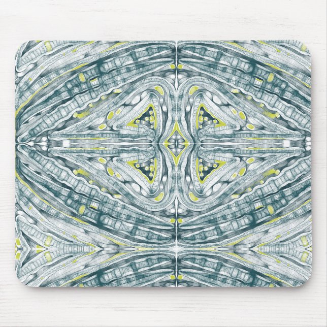 Tapis De Souris Algues Sous Verre (Devant)