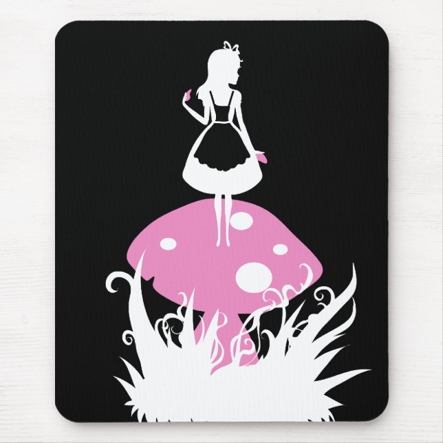Tapis De Souris Alice dans le mousepad d'obscurité du pays des (Devant)