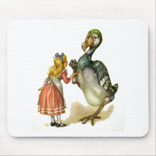 Tapis De Souris Alice et Dodo Bird