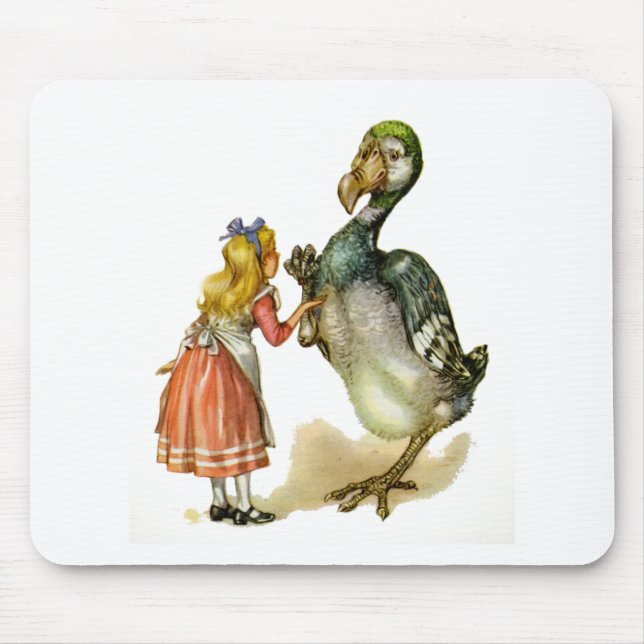Tapis De Souris Alice et Dodo Bird (Devant)