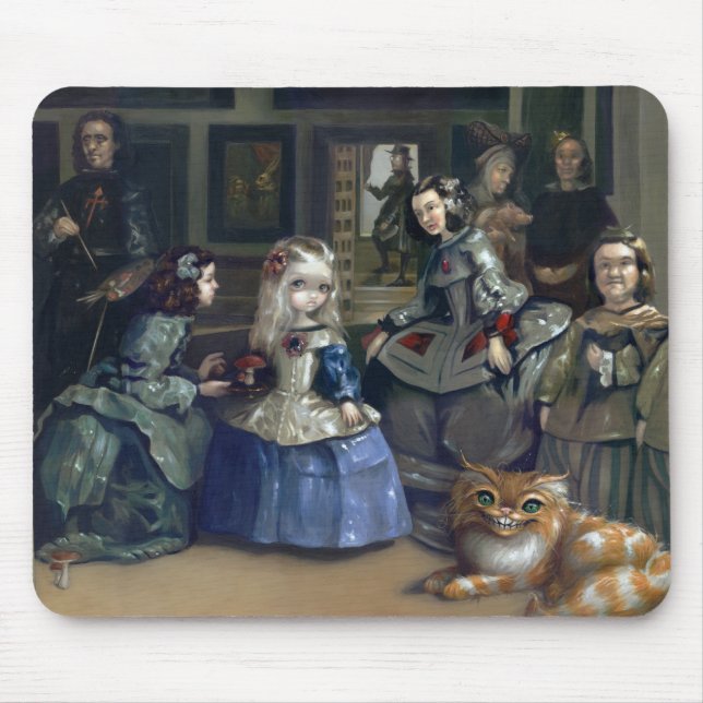 Tapis De Souris "Alice et Las Meninas" Mousepad (Devant)