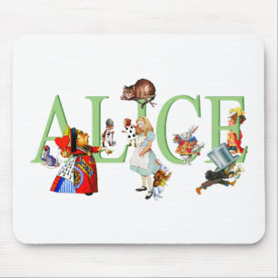 TAPIS DE SOURIS ALICE IN WONDERLAND & AMIS