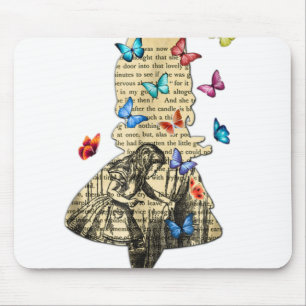 Tapis De Souris Alice In Wonderland Livre Vintage