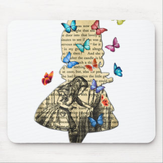 Tapis De Souris Alice In Wonderland Livre Vintage