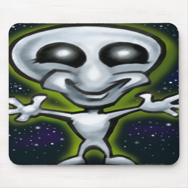 Tapis De Souris Alien (Devant)