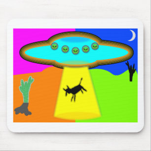 Tapis De Souris Alien Abduction