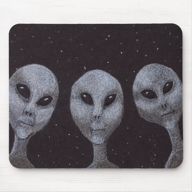 Tapis De Souris Alien Greys (Devant)