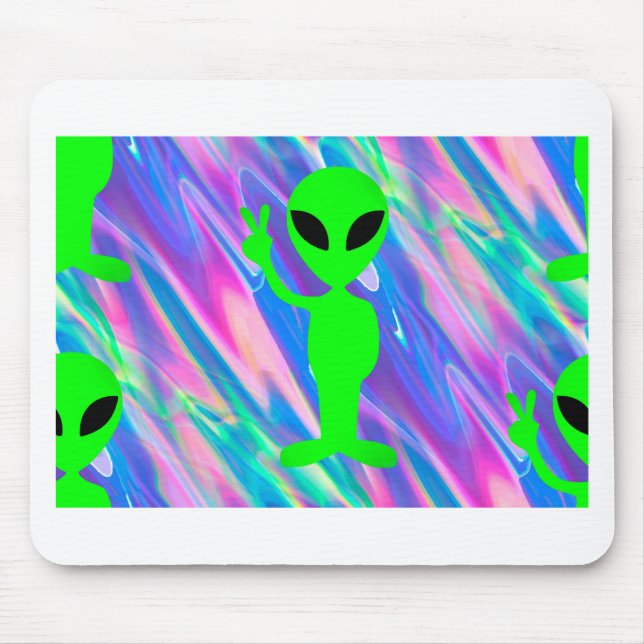 Tapis De Souris alien hologram (Devant)