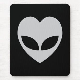 Tapis De Souris Alien Love Heart Mouse Pad