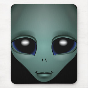 Tapis De Souris Alien Mouse Pad Cute Alien Mousepads Personnaliser
