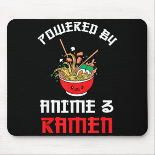 Tapis De Souris Alimenté par Anime et Ramen, Amateur de nouilles d