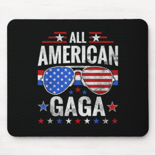 Tapis De Souris All American Gaga Sungles Famille 4 juillet Patri