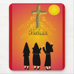 Tapis De Souris "Alleluia" Cadeaux religieux catholiques